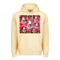 Pina Colada calf valentines tumbler Premium Hoodie - JahusDesignShop