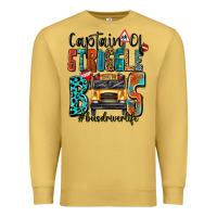 Antique Gold captain of struggle bus busdriver life Premium Sweatshirt - texasbilliewilder
