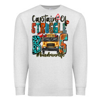 Oatmeal Heather captain of struggle bus busdriver life Premium Sweatshirt - texasbilliewilder