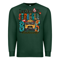 Sports Green captain of struggle bus busdriver life Premium Sweatshirt - texasbilliewilder
