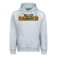 Heather Grey nurse squad libbey glass Urban Hoodie - BundleAndBundleShop