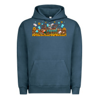 Pigment Midnight Navy nurse squad libbey glass Urban Hoodie - BundleAndBundleShop