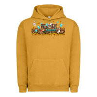 Pigment Peanut Butter nurse squad libbey glass Urban Hoodie - BundleAndBundleShop