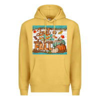 Antique Gold Just A Girl Who Loves Fall Mousepad Premium Hoodie - BundleAndBundleShop