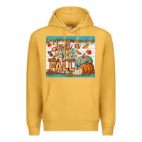 Mustard Just A Girl Who Loves Fall Mousepad Premium Hoodie - BundleAndBundleShop