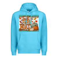 Ocean Blue Just A Girl Who Loves Fall Mousepad Premium Hoodie - BundleAndBundleShop