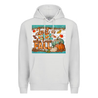 Dove Grey Just A Girl Who Loves Fall Mousepad Premium Hoodie - BundleAndBundleShop