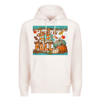 Pale Pink Just A Girl Who Loves Fall Mousepad Premium Hoodie - BundleAndBundleShop