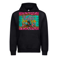 Rottie Mom With Roses Urban Hoodie | Teevron