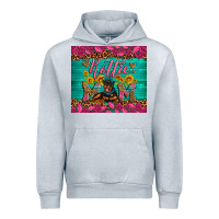 Heather Grey Rottie mom with roses Urban Hoodie - Artiststas