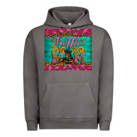 Pigment Tornado Rottie mom with roses Urban Hoodie - Artiststas