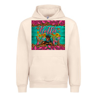 Sandshell Rottie mom with roses Urban Hoodie - Artiststas