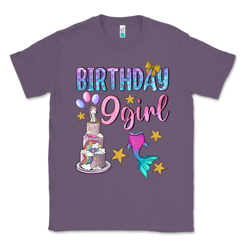 Birthday Girl 9 Classic Tee by BundleAndBundleShop | Teevron