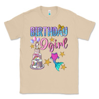 Mushroom Birthday Girl 9 Classic Tee - BundleAndBundleShop