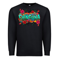 Black chingona Premium Sweatshirt - texasbilliewilder