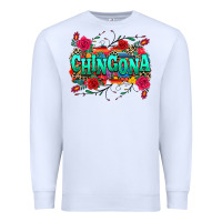 White chingona Premium Sweatshirt - texasbilliewilder