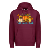 Burgundy Fall Sweet Fall Premium Hoodie - Artiststas