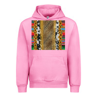Fuchsia Pink western serape cowhide Urban Hoodie - Jasminsmagicworld