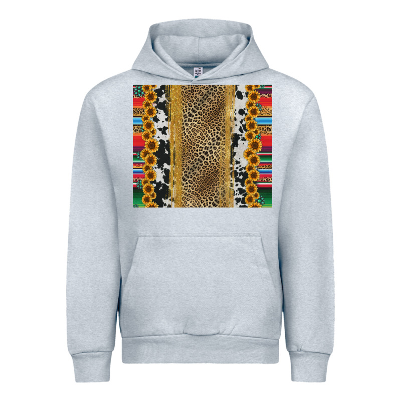 Western Serape Cowhide Urban Hoodie by Jasminsmagicworld | Teevron