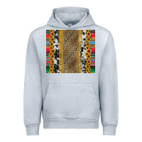 Heather Grey western serape cowhide Urban Hoodie - Jasminsmagicworld