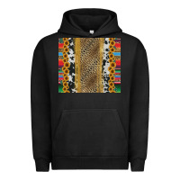 Pigment Black western serape cowhide Urban Hoodie - Jasminsmagicworld