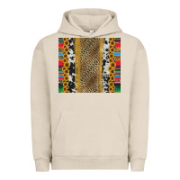 Pigment French Oak western serape cowhide Urban Hoodie - Jasminsmagicworld