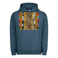 Pigment Midnight Navy western serape cowhide Urban Hoodie - Jasminsmagicworld