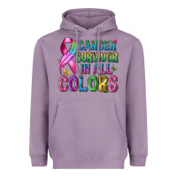 Lavender cancer survivor in all colors Heavyweight Hoodie - texasbilliewilder