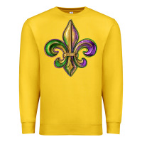 Lemon fleur de lis Premium Sweatshirt - RanaPortraitStore