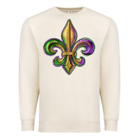 Fleur De Lis Premium Sweatshirt | Teevron