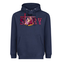 Navy Pink Christmas true story holy family Heavyweight Hoodie - RanaPortraitStore