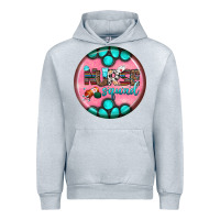 Heather Grey nurse round earrings 3 Urban Hoodie - BundleAndBundleShop