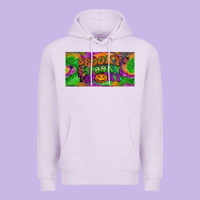 Spooky License Plate Premium Hoodie Designed By Bundleandbundleshop