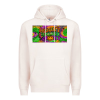 Pale Pink spooky license plate Premium Hoodie - BundleAndBundleShop