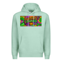 Seafoam spooky license plate Premium Hoodie - BundleAndBundleShop