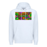 White spooky license plate Premium Hoodie - BundleAndBundleShop