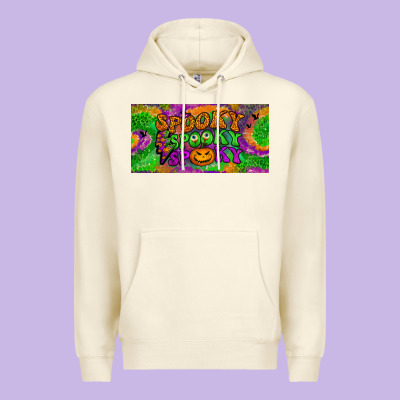 Spooky License Plate Premium Hoodie Designed By Bundleandbundleshop