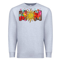 Heather Grey summer mom Premium Sweatshirt - Zillion Design Studio