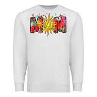 Oatmeal Heather summer mom Premium Sweatshirt - Zillion Design Studio