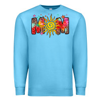 Ocean Blue summer mom Premium Sweatshirt - Zillion Design Studio