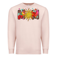 Pale Pink summer mom Premium Sweatshirt - Zillion Design Studio