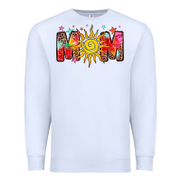 White summer mom Premium Sweatshirt - Zillion Design Studio