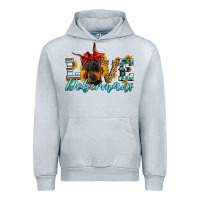Heather Grey love dobermans Urban Hoodie - Artiststas
