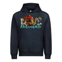 Navy love dobermans Urban Hoodie - Artiststas