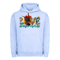 Pigment Grape Ice love dobermans Urban Hoodie - Artiststas
