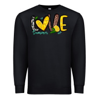 Black love summer lemon Premium Sweatshirt - Zillion Design Studio