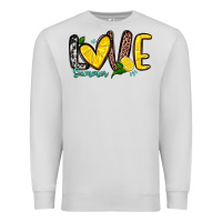 Dove Grey love summer lemon Premium Sweatshirt - Zillion Design Studio