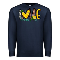 Navy love summer lemon Premium Sweatshirt - Zillion Design Studio