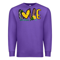 Purple love summer lemon Premium Sweatshirt - Zillion Design Studio