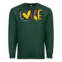 Sports Green love summer lemon Premium Sweatshirt - Zillion Design Studio